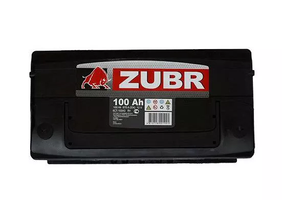 Автомобильная стартерная батарея ZUBR 6СТ-100 820А ULTRA R+