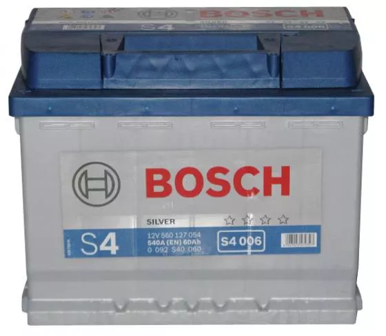 Аккумулятор стартерный BOSCH 6СТ-60 0092S40060 L+