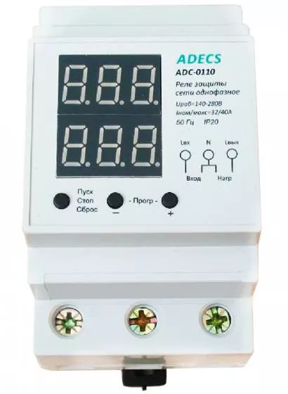 Устройство защиты сети трёхфазное ADECS ADC-0131-10