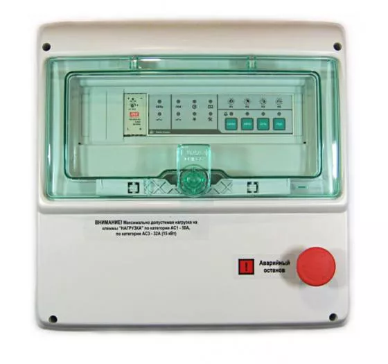Контроллер автоматического ввода резервного питания Porto Franco АВР11-50КД