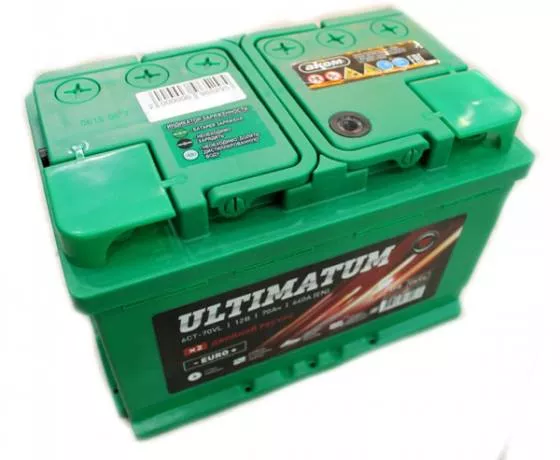 Автомобильная стартерная батарея Akom Ultimatum 6СТ-95 595 53 04 R+