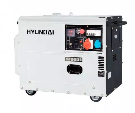 Дизельная электростанция Hyundai DHY8000SE-3