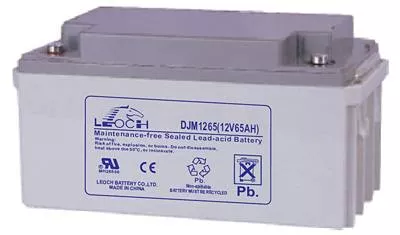 Аккумуляторная герметизированная свинцово-кислотная батарея LEOCH DJM 1265