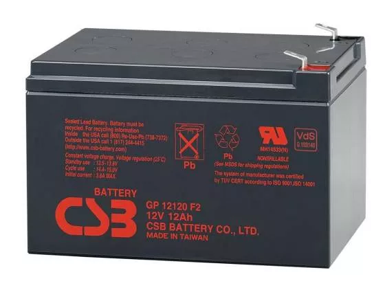 Аккумуляторная батарея CSB GP12120F2 12V12Ah 