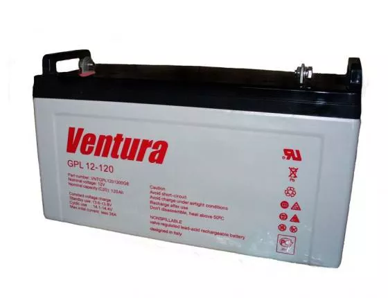 Аккумуляторные батареи Ventura GPL 12-120