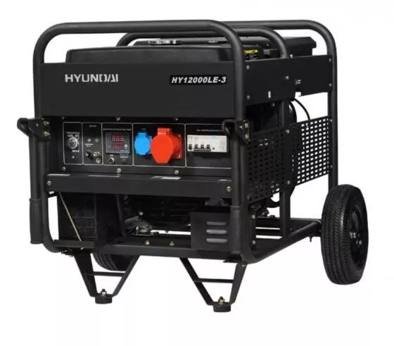 Бензиновый генератор Hyundai HHY12500LE-3