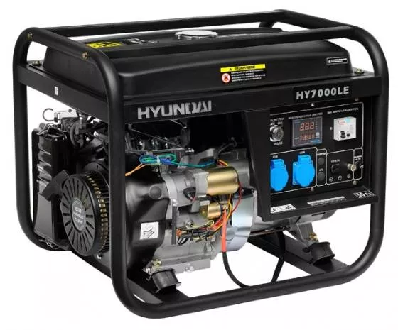 Бензиновая электростанция Hyundai HY7000LE