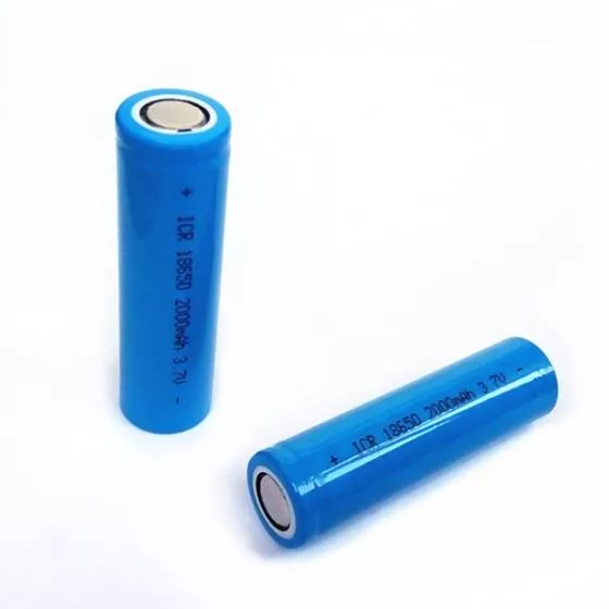 Аккумуляторная батарея UltraFire 18650 2000mAh 3.7V Blue