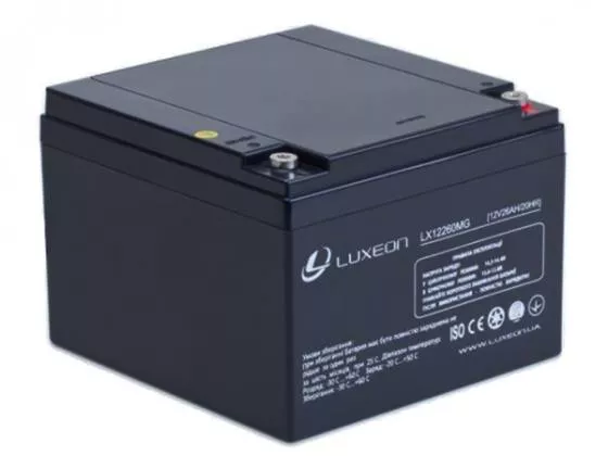Аккумуляторная батарея LUXEON LX12-26MG