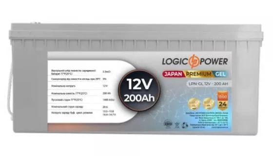 Аккумуляторная батарея LogicPower LPN-GL 12V 200AH