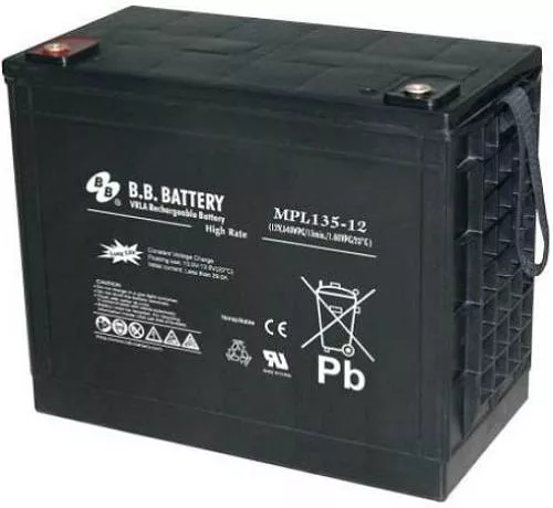 Аккумуляторная батарея B.B. Battery MPL135-12/L3