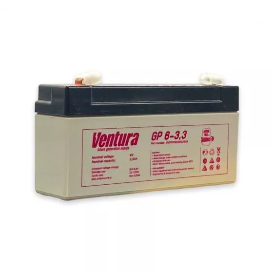 Аккумуляторные батареи Ventura GP 6-3,3