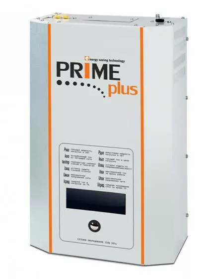 Однофазный стабилизатор напряжения PRIME PLUS СНТО-7000 wide