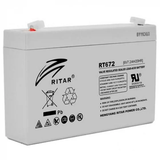 Аккумуляторная батарея RITAR RT672