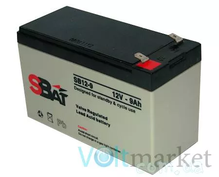 Аккумуляторные свинцово-кислотные батареи StraBat SB12-9