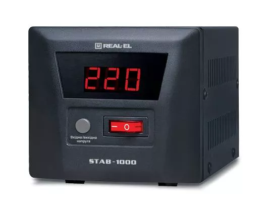 Стабилизатор напряжения REAL-EL STAB-1000