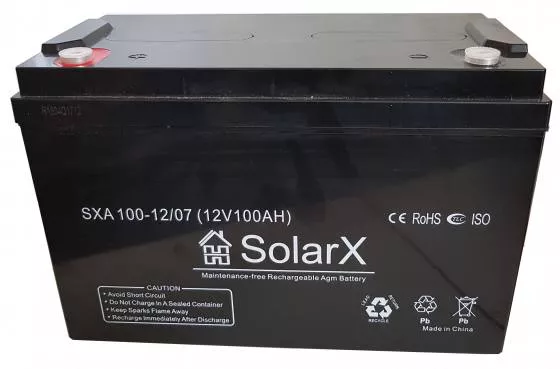 Аккумуляторная батарея SolarX SXA 100-12