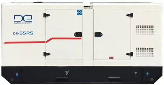 Дизельный генератор DAREX ENERGY DE-90RS с АВР в оцинкованном кожухе
