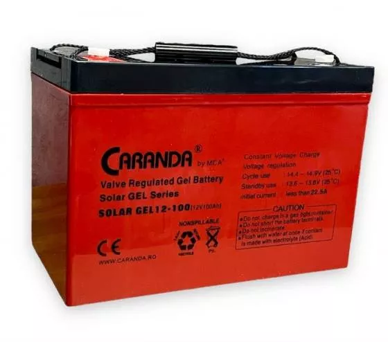 Аккумуляторная батарея CARANDA SOLAR GEL 12V 100AH