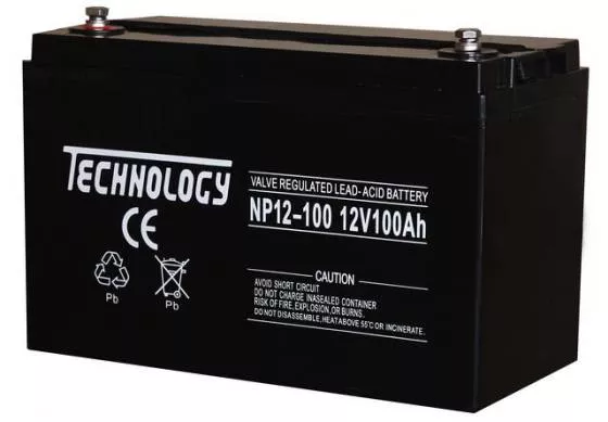 Герметичные свинцово-кислотные аккумуляторные батареи TECHNOLOGY NP12-75