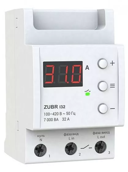 Реле токовой защиты ZUBR RET I32