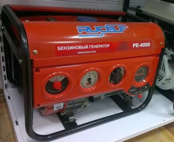 Бензиновый генератор RUCELF PE-4000 2800W