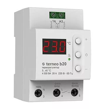 Терморегулятор тёплого пола terneo B20