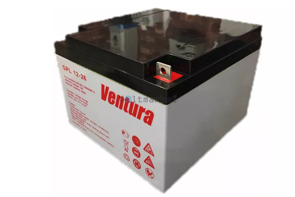 Аккумуляторная батарея VENTURA GPL 12-26