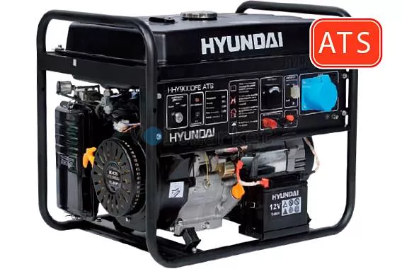 бензиновый электрогенератор hyundai hy9000