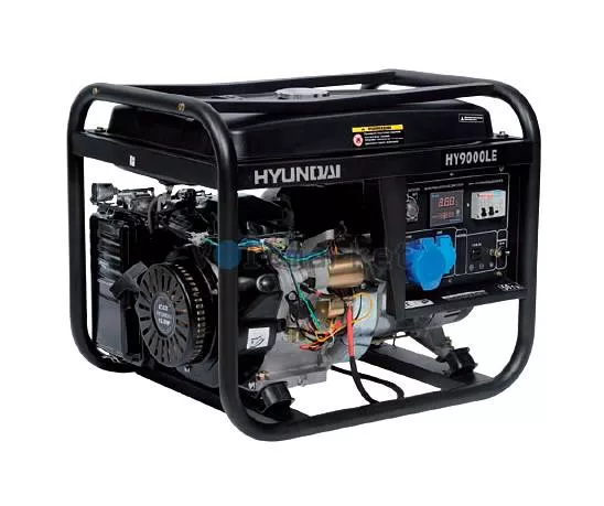 генератор бензиновый hyundai hy9000le-3