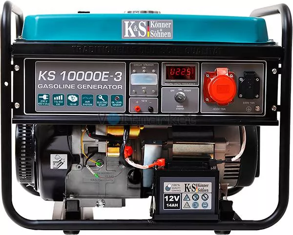 Бензиновый генератор Könner&Söhnen KS 10000E-3