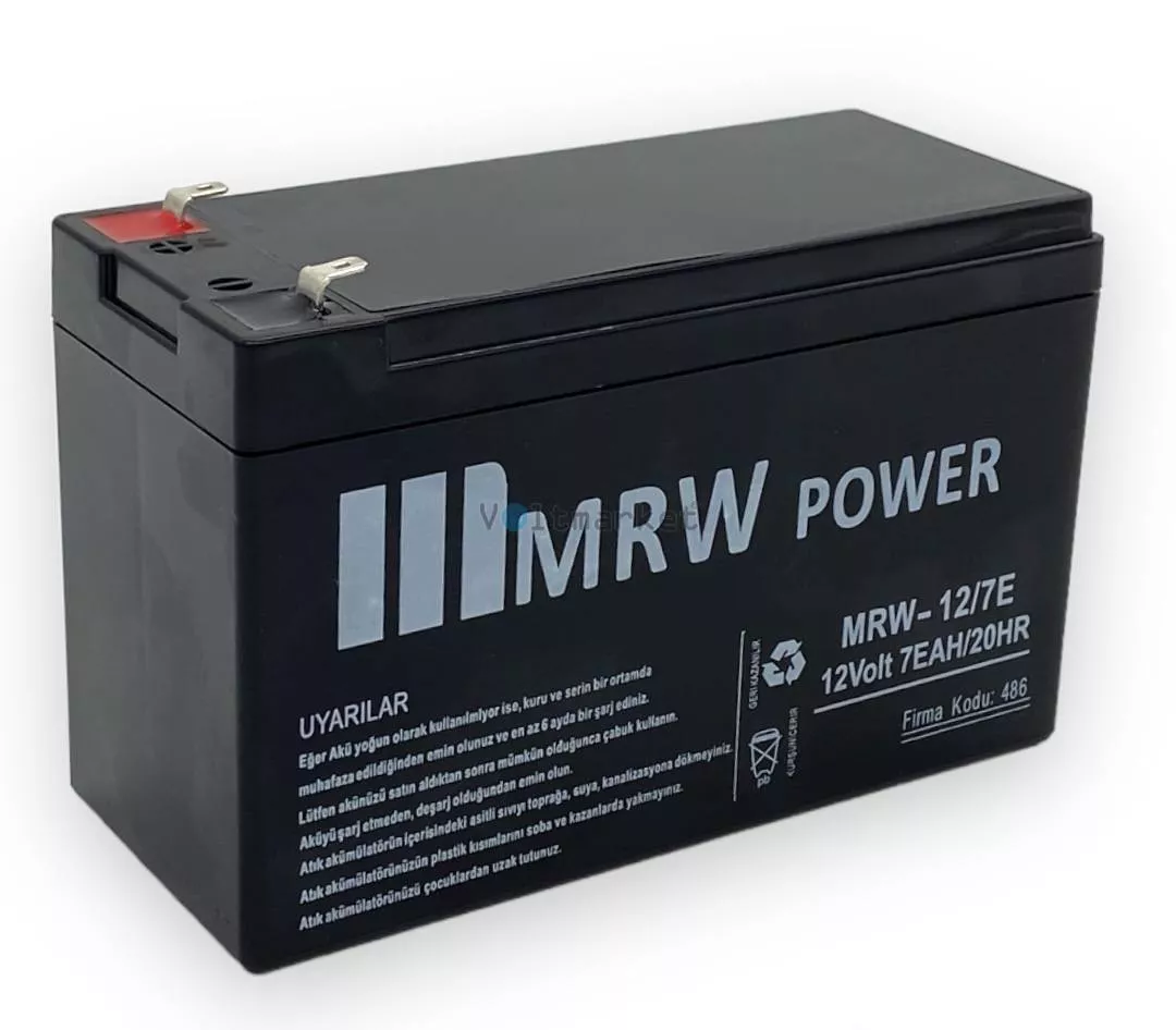 Аккумуляторная батарея MERVESAN MRW-12/7L 12 V 7Ah