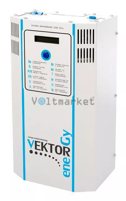 Стабилизатор напряжения VEKTOR ENERGY WIDE Vnw-8000