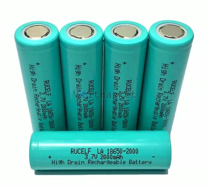 Аккумуляторная батарея Rucelf LA 18650 2000mAh 3.7V